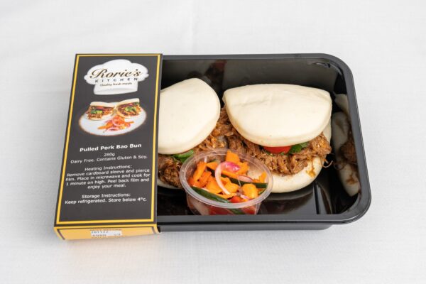 Pulled Pork Bao Buns with Pickled Vege (2pcs/pack)