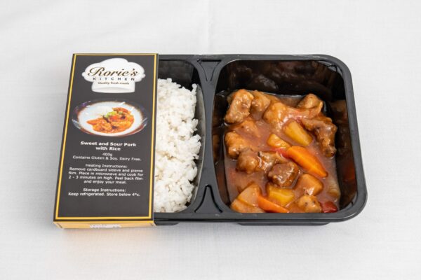 Sweet and Sour Pork with Coconut Rice